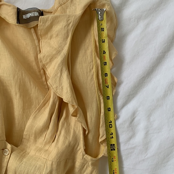 REFORMATION LINEN DRESS - Picture 13 of 13